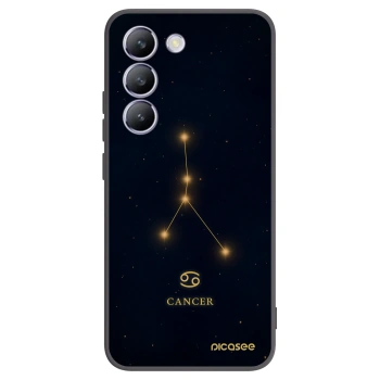 Picasee husă neagră din silicon pentru Vivo V40 SE 5G - CANCER