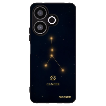 Picasee husă neagră din silicon pentru Xiaomi Redmi 13 4G - CANCER