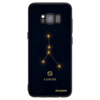 Picasee husă neagră din silicon pentru Samsung Galaxy S8 G950F - CANCER