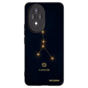 Picasee husă neagră din silicon pentru Honor 200 Pro 5G - CANCER