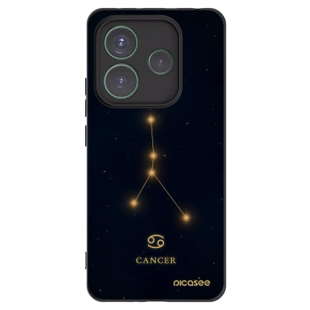 Picasee husă neagră din silicon pentru Xiaomi Redmi Note 14 5G - CANCER