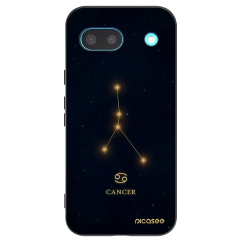 Picasee husă neagră din silicon pentru Google Pixel 8a - CANCER