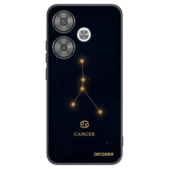 Picasee husă neagră din silicon pentru Xiaomi Poco F6 - CANCER