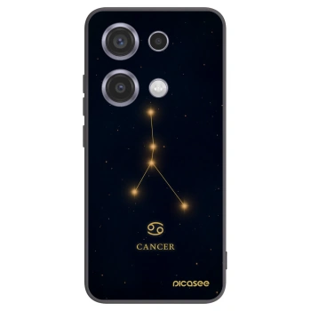 Picasee husă neagră din silicon pentru Xiaomi Redmi Note 14S - CANCER