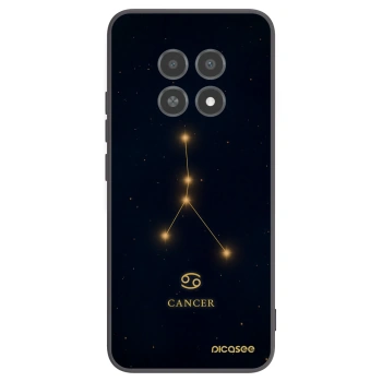 Picasee husă neagră din silicon pentru Realme 12X - CANCER