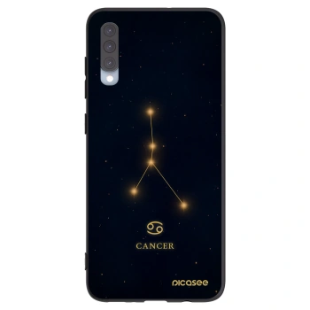 Picasee husă neagră din silicon pentru Samsung Galaxy A70 A705F - CANCER