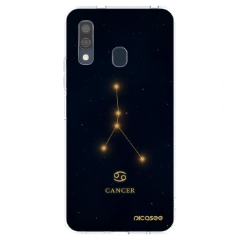 Picasee husă transparentă din silicon pentru Samsung Galaxy A40 A405F - CANCER