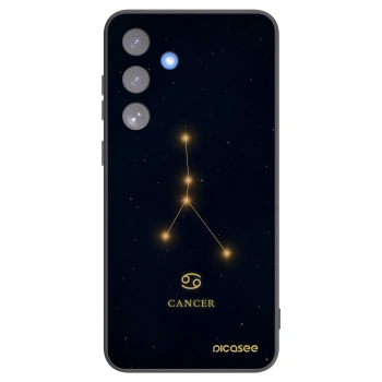 Picasee husă neagră din silicon pentru Samsung Galaxy S25 FE 5G - CANCER
