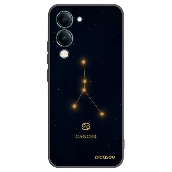 Picasee husă neagră din silicon pentru Vivo Y29s 5G - CANCER