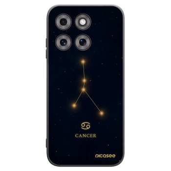 Picasee husă neagră din silicon pentru Motorola Moto G77 - CANCER
