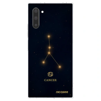 Picasee husă transparentă din silicon pentru Samsung Galaxy Note 10 N970F - CANCER