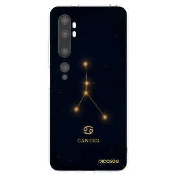 Picasee husă transparentă din silicon pentru Xiaomi Mi Note 10 (Pro) - CANCER