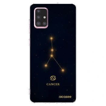 Picasee husă transparentă din silicon pentru Samsung Galaxy A71 A715F - CANCER