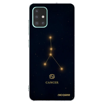 Picasee husă transparentă din silicon pentru Samsung Galaxy A51 A515F - CANCER