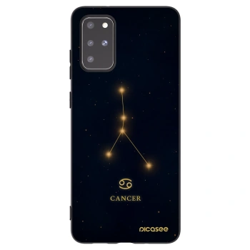 Picasee husă neagră din silicon pentru Samsung Galaxy S20+ G985F - CANCER