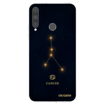 Picasee husă transparentă din silicon pentru Huawei P40 Lite E - CANCER