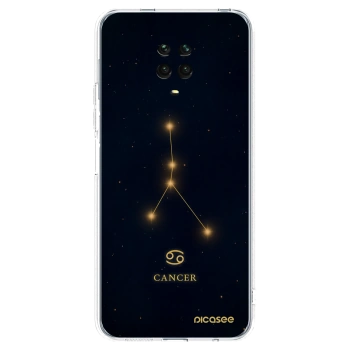 Picasee husă transparentă din silicon pentru Xiaomi Redmi Note 9 Pro - CANCER