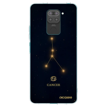 Picasee husă neagră din silicon pentru Xiaomi Redmi Note 9 - CANCER