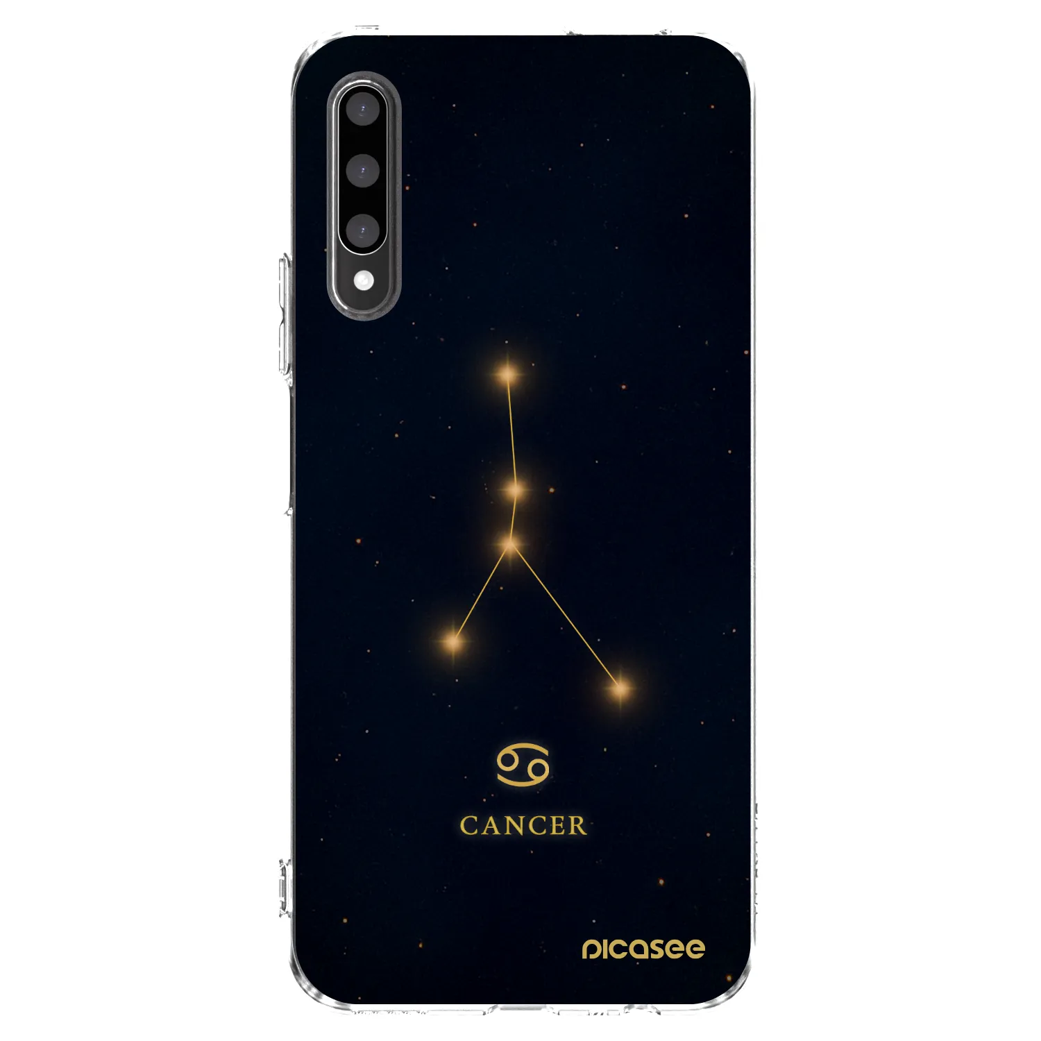 Picasee husă transparentă din silicon pentru Honor 9X Pro - CANCER