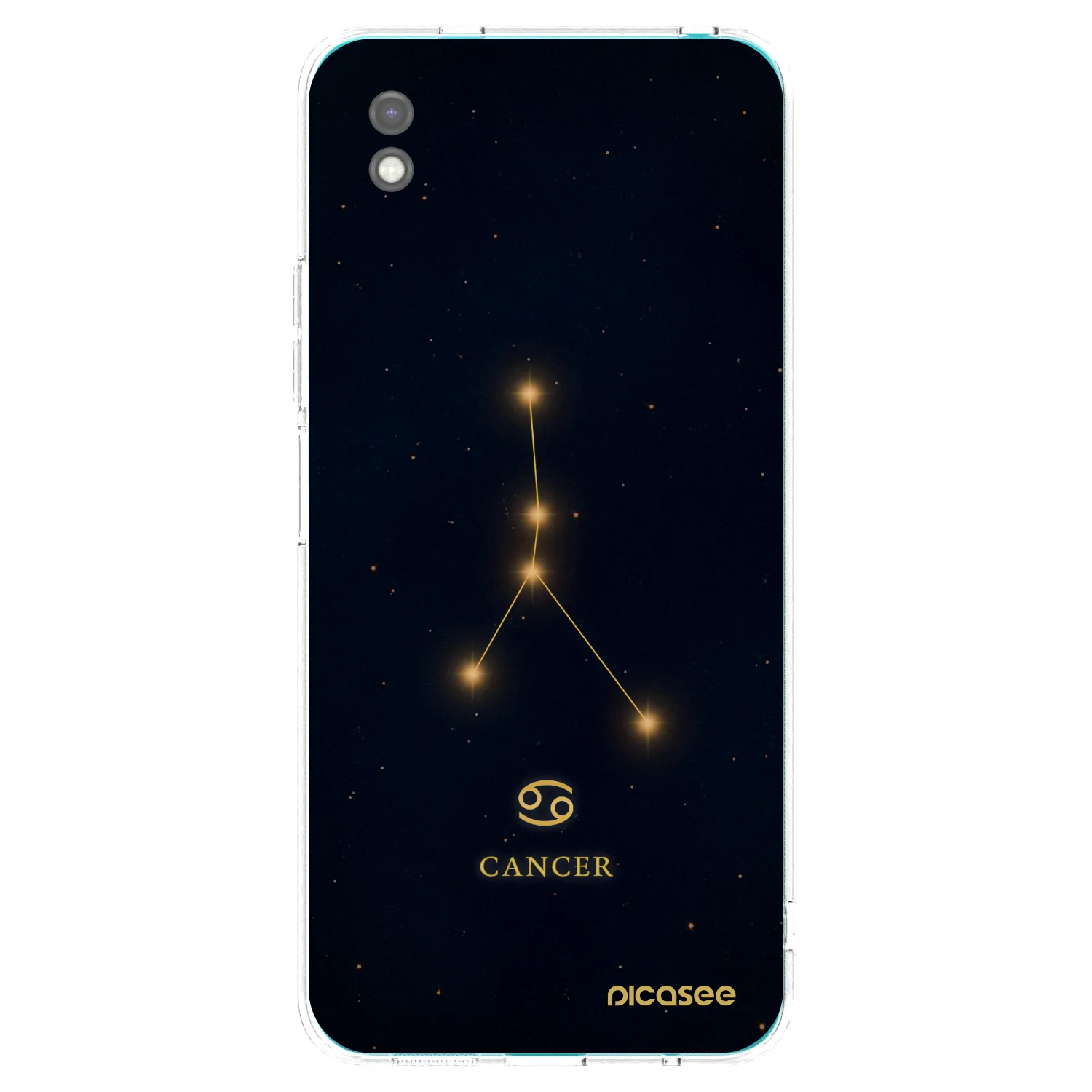 Picasee husă neagră din silicon pentru Xiaomi Redmi 9A - CANCER