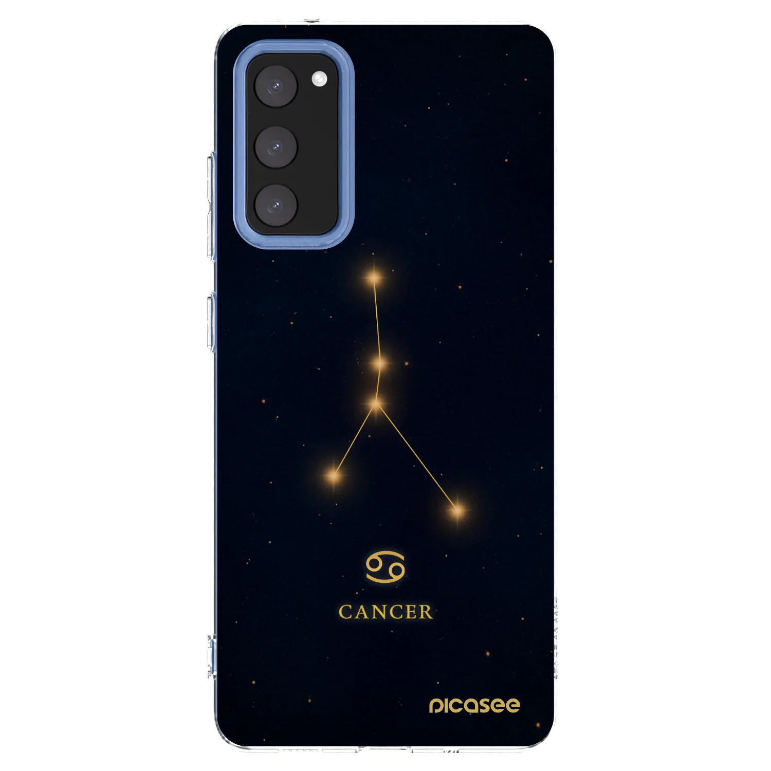 Picasee husă transparentă din silicon pentru Samsung Galaxy S20 FE - CANCER