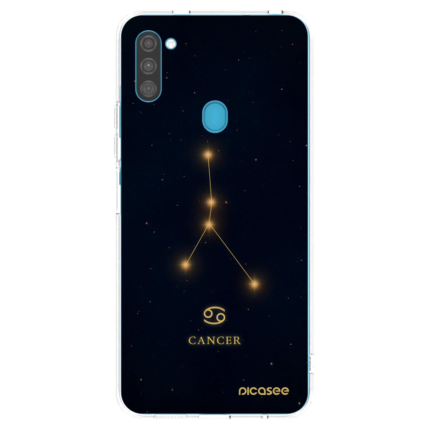 Picasee husă transparentă din silicon pentru Samsung Galaxy M11 - CANCER