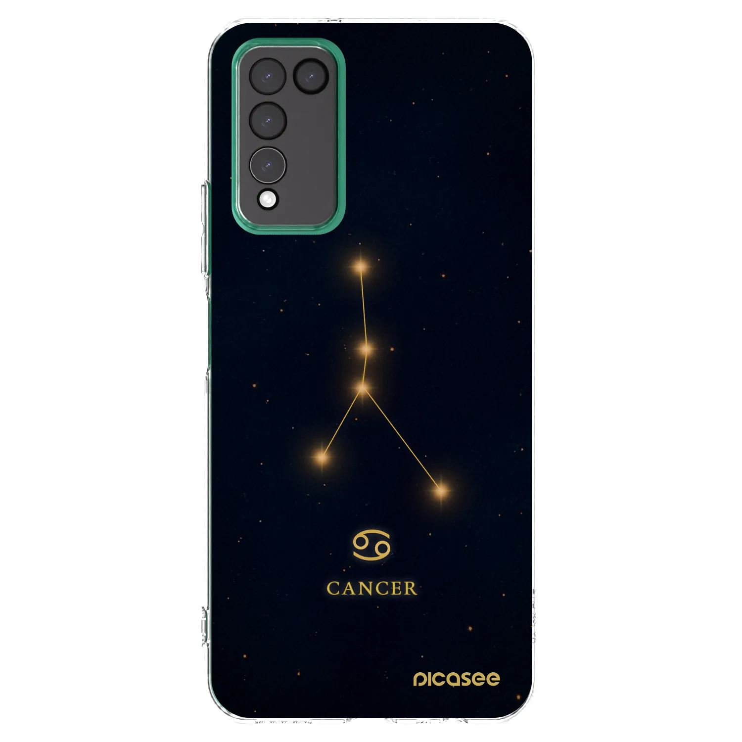 Picasee husă transparentă din silicon pentru Honor 10X Lite - CANCER