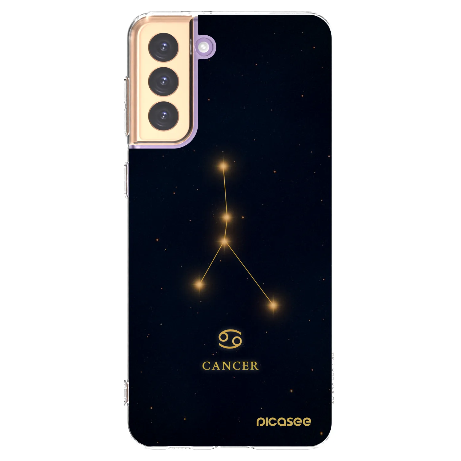 Picasee husă transparentă din silicon pentru Samsung Galaxy S21+ 5G G996F - CANCER