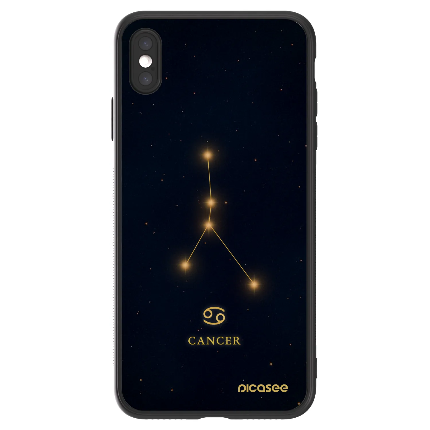 Picasee ULTIMATE CASE pentru Apple iPhone XS Max - CANCER