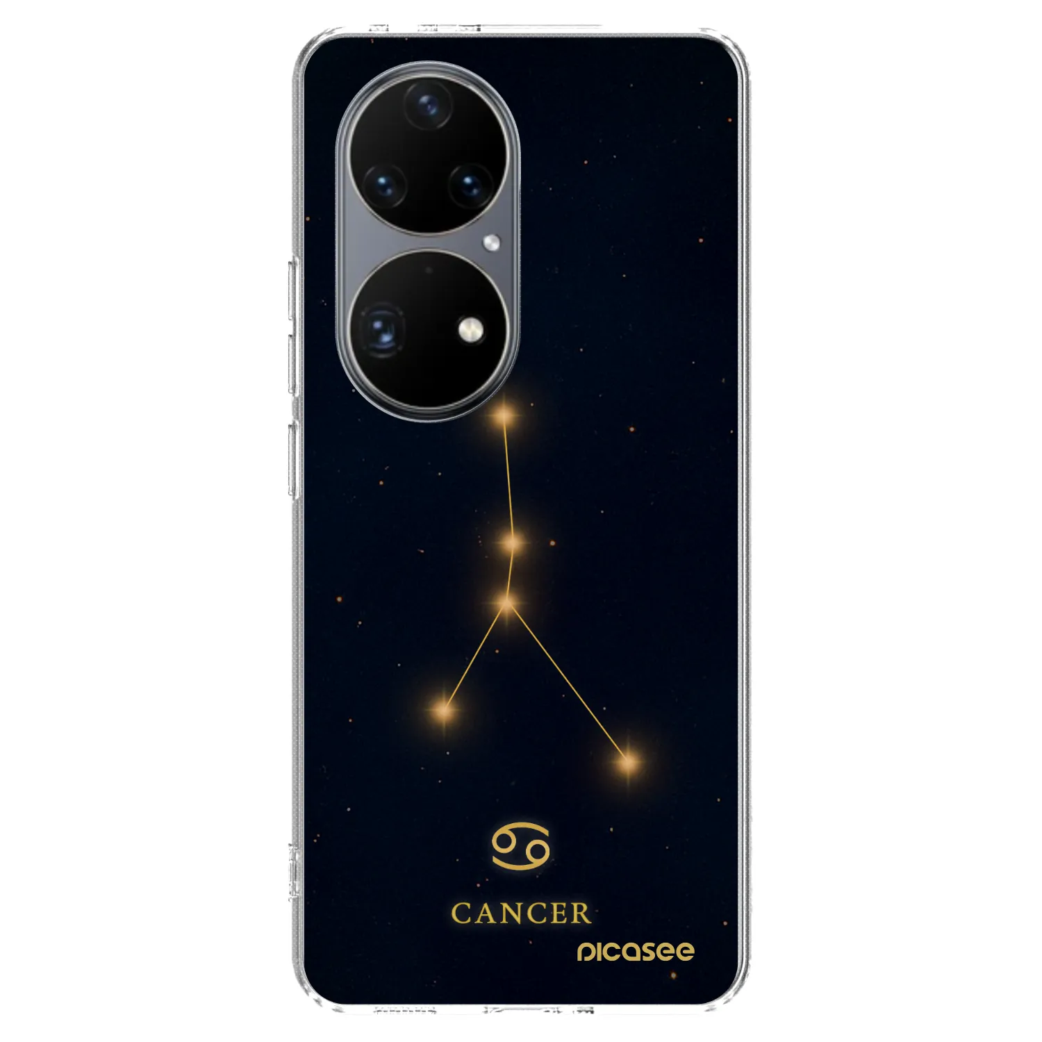 Picasee husă transparentă din silicon pentru Huawei P50 - CANCER