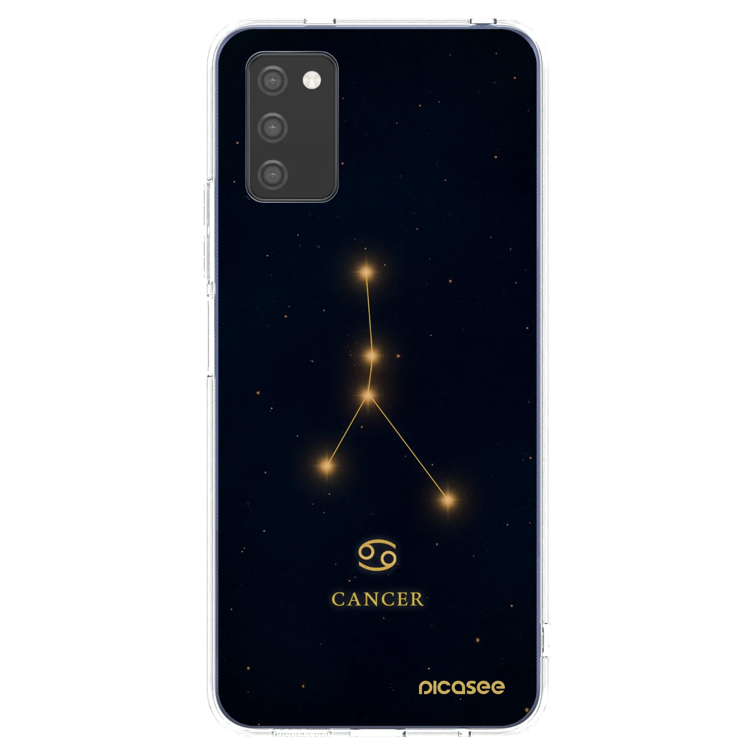 Picasee husă transparentă din silicon pentru Samsung Galaxy A02s A025G - CANCER