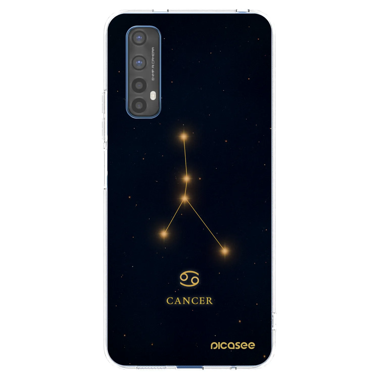 Picasee husă transparentă din silicon pentru Realme 7 - CANCER