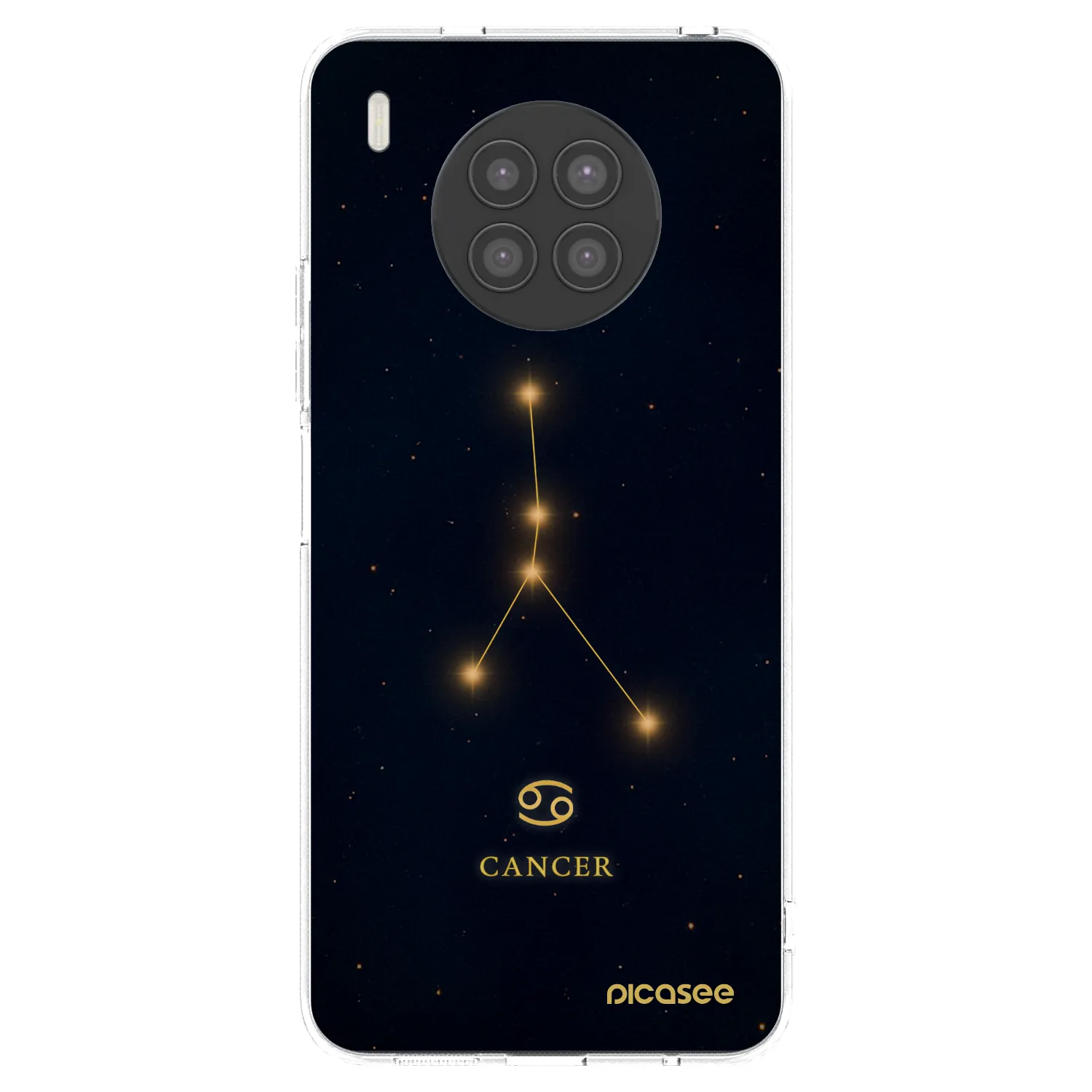 Picasee husă transparentă din silicon pentru Huawei Nova 8i - CANCER