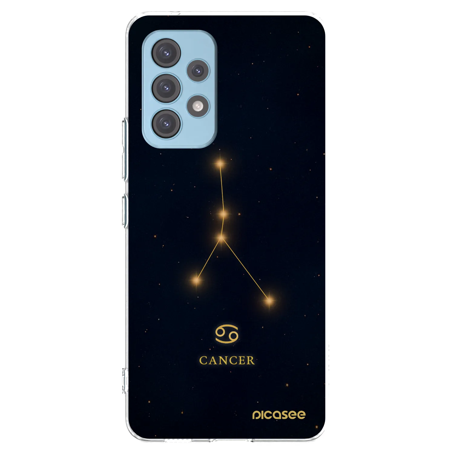 Picasee husă transparentă din silicon pentru Samsung Galaxy A53 5G A536 - CANCER