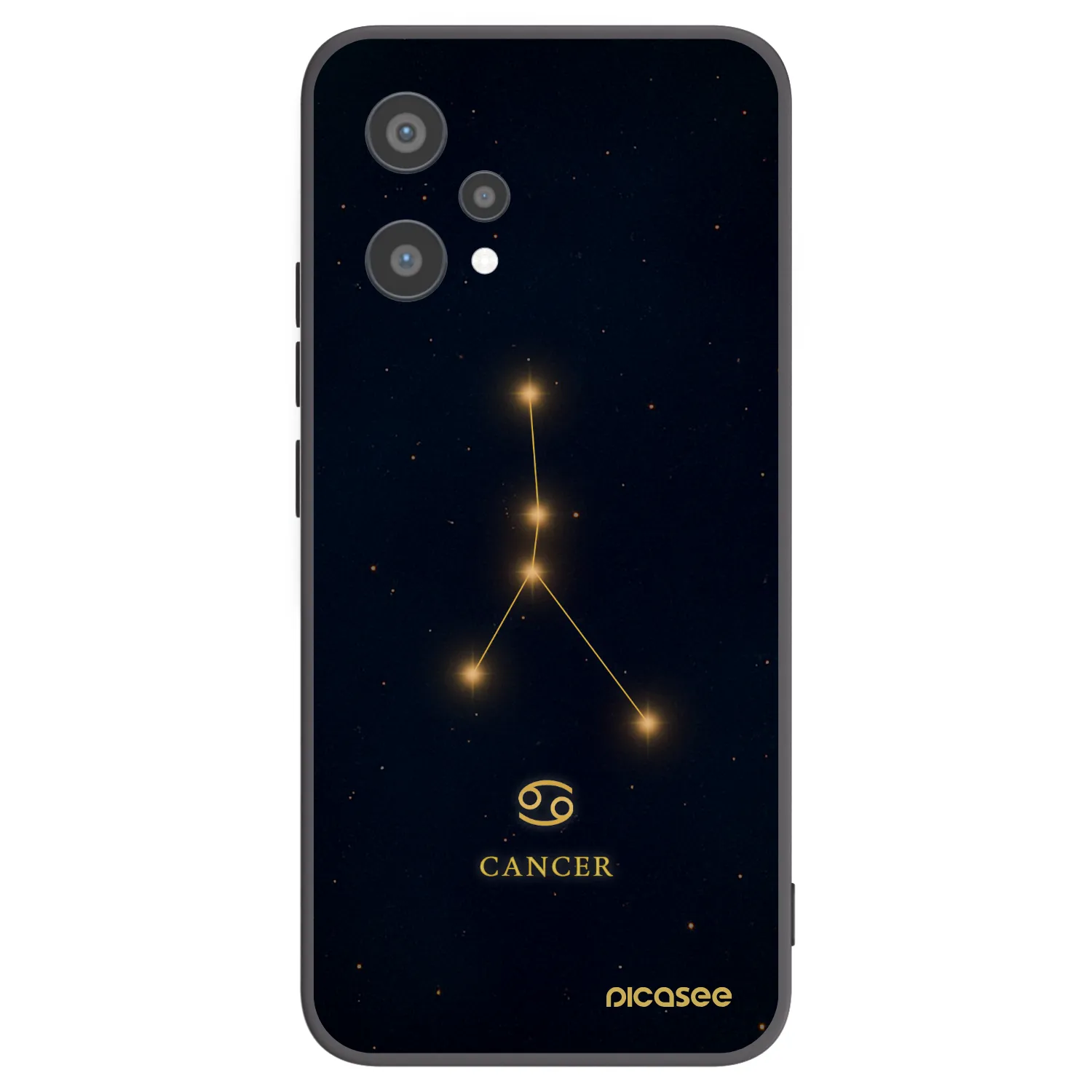 Picasee husă neagră din silicon pentru Realme 9 Pro 5G - CANCER