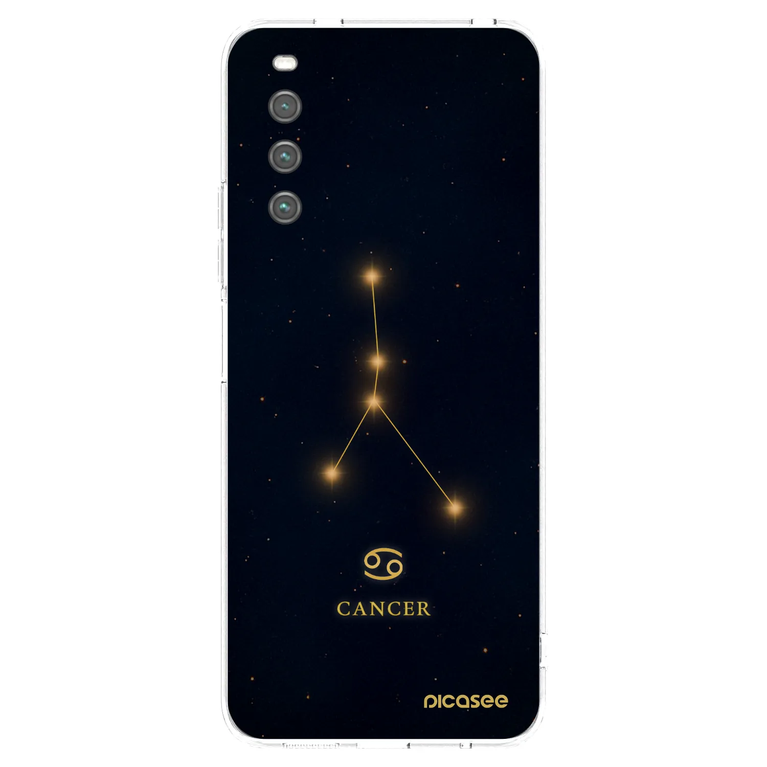 Picasee husă transparentă din silicon pentru Sony Xperia 10 IV 5G - CANCER