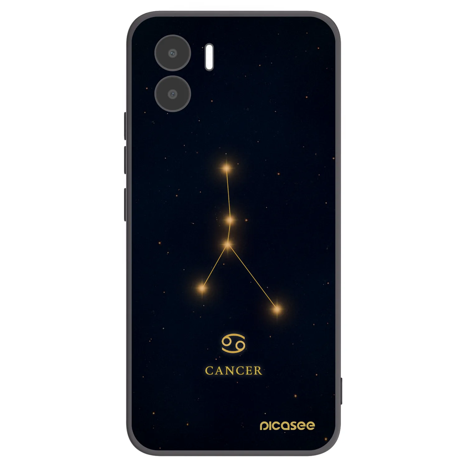 Picasee husă neagră din silicon pentru Xiaomi Redmi A1 - CANCER