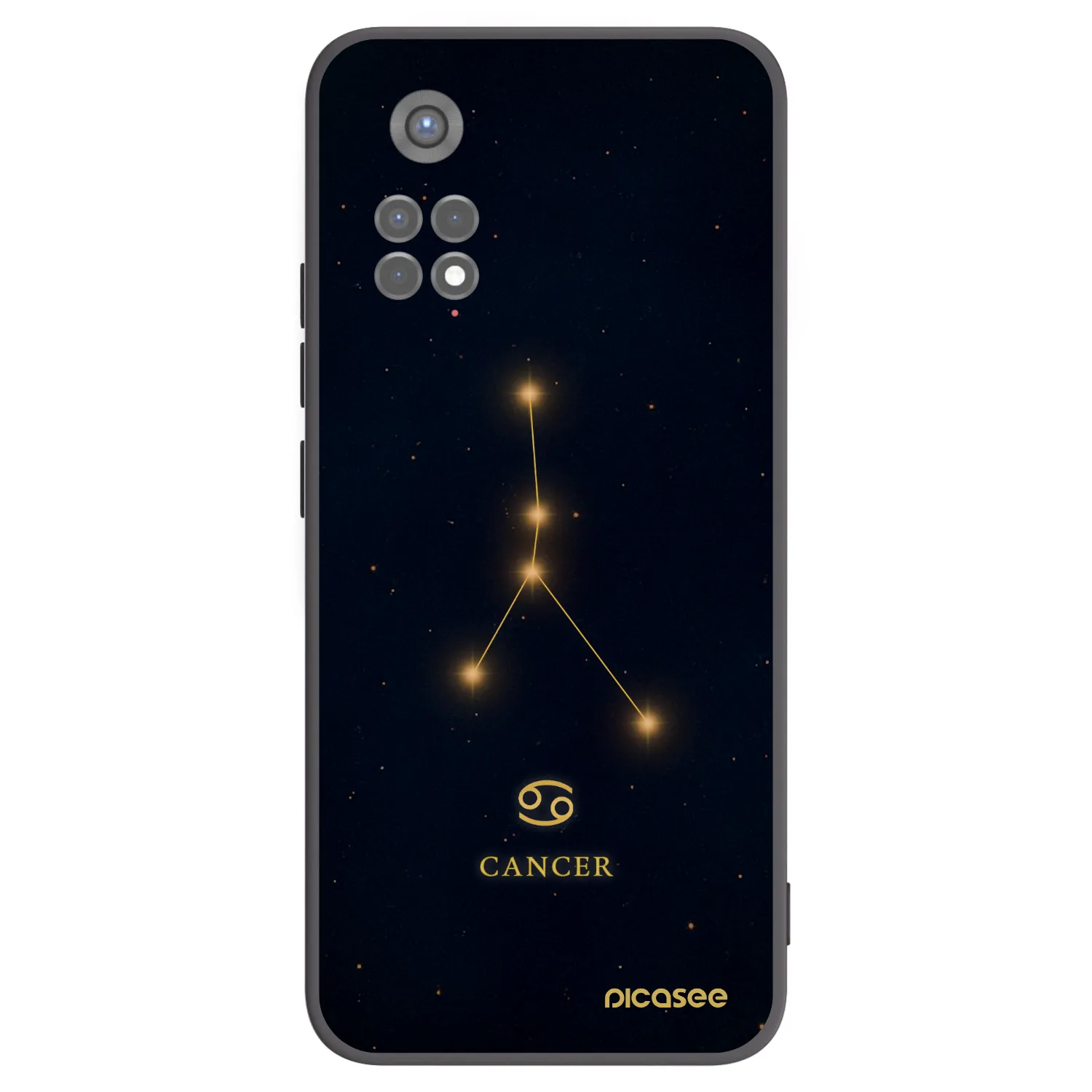 Picasee husă neagră din silicon pentru Xiaomi Redmi Note 11S 5G - CANCER