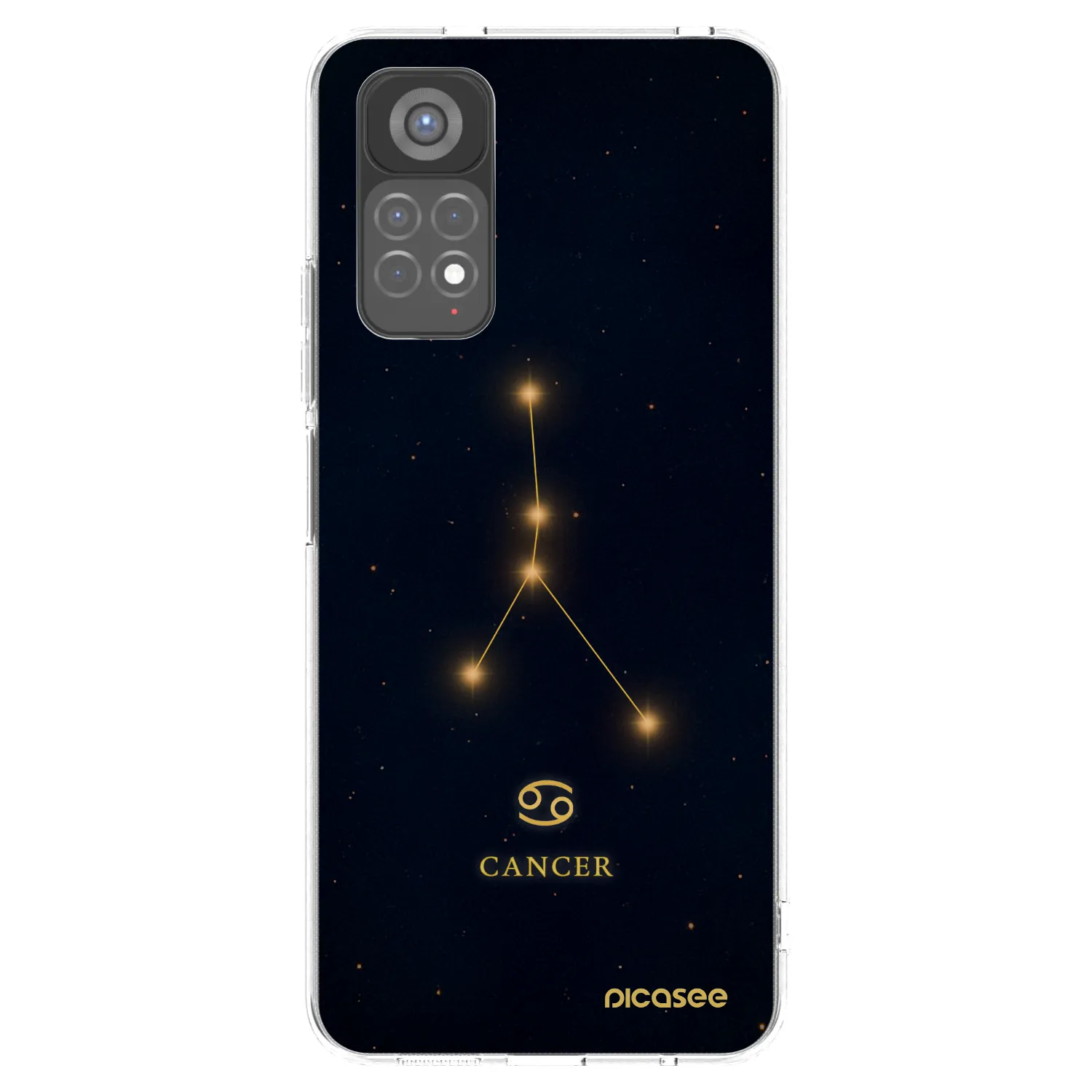 Picasee husă transparentă din silicon pentru Xiaomi Redmi Note 11S 5G - CANCER