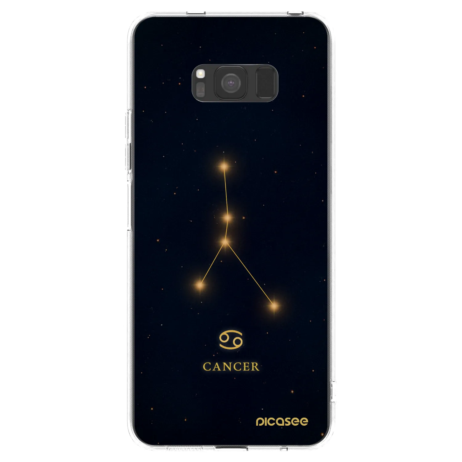 Picasee husă transparentă din silicon pentru Samsung Galaxy S8 G950F - CANCER