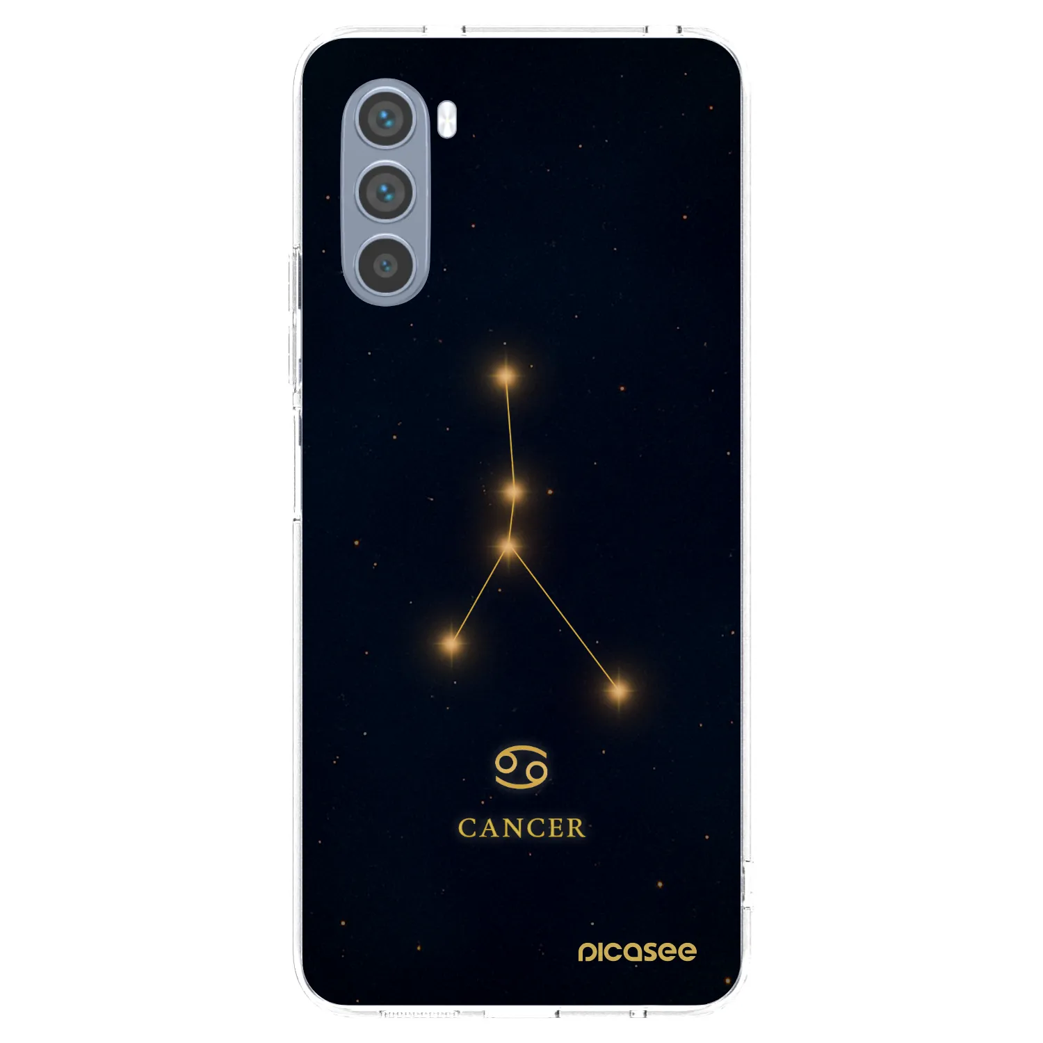 Picasee husă transparentă din silicon pentru Motorola Moto G62 - CANCER
