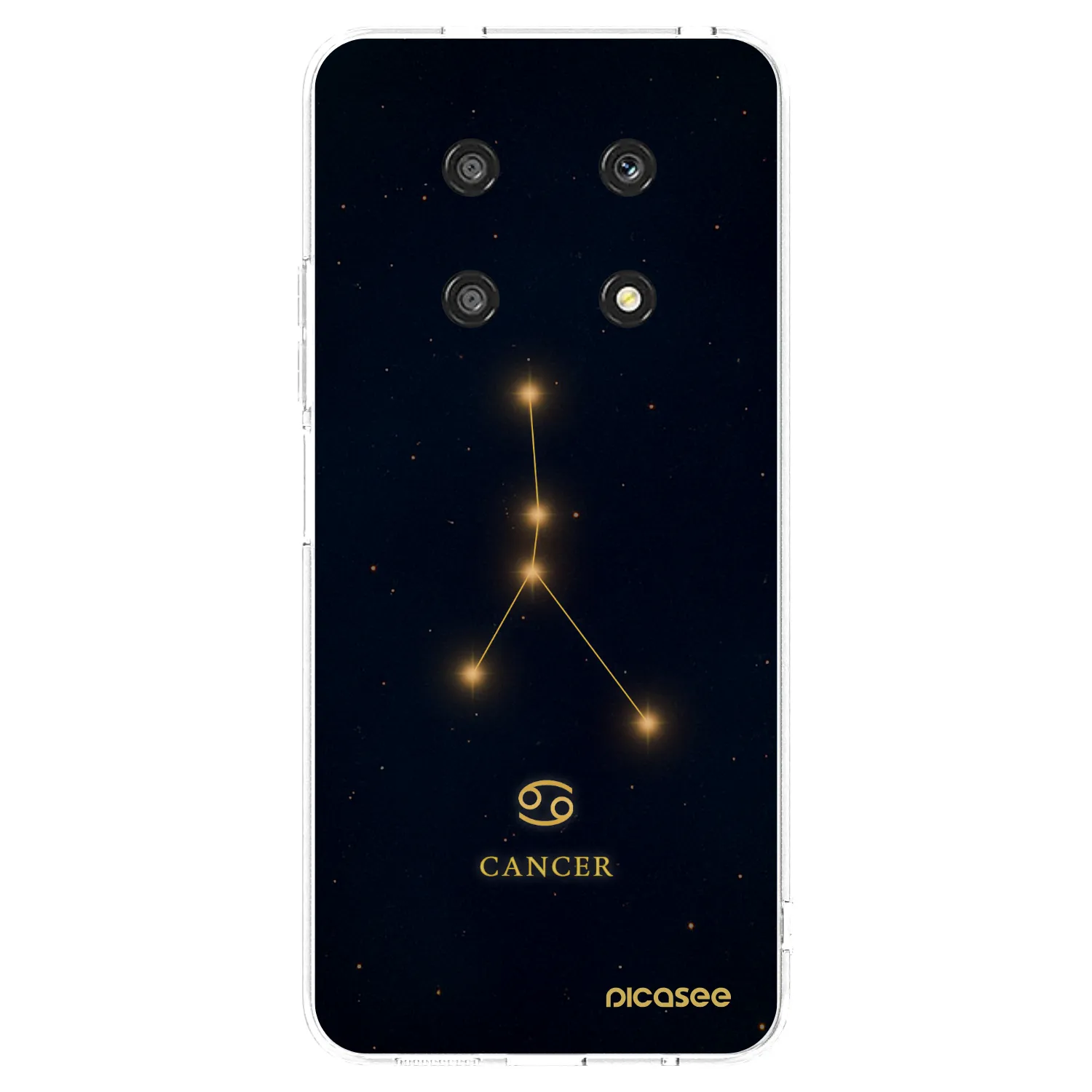 Picasee husă transparentă din silicon pentru Honor Magic4 Lite 5G - CANCER
