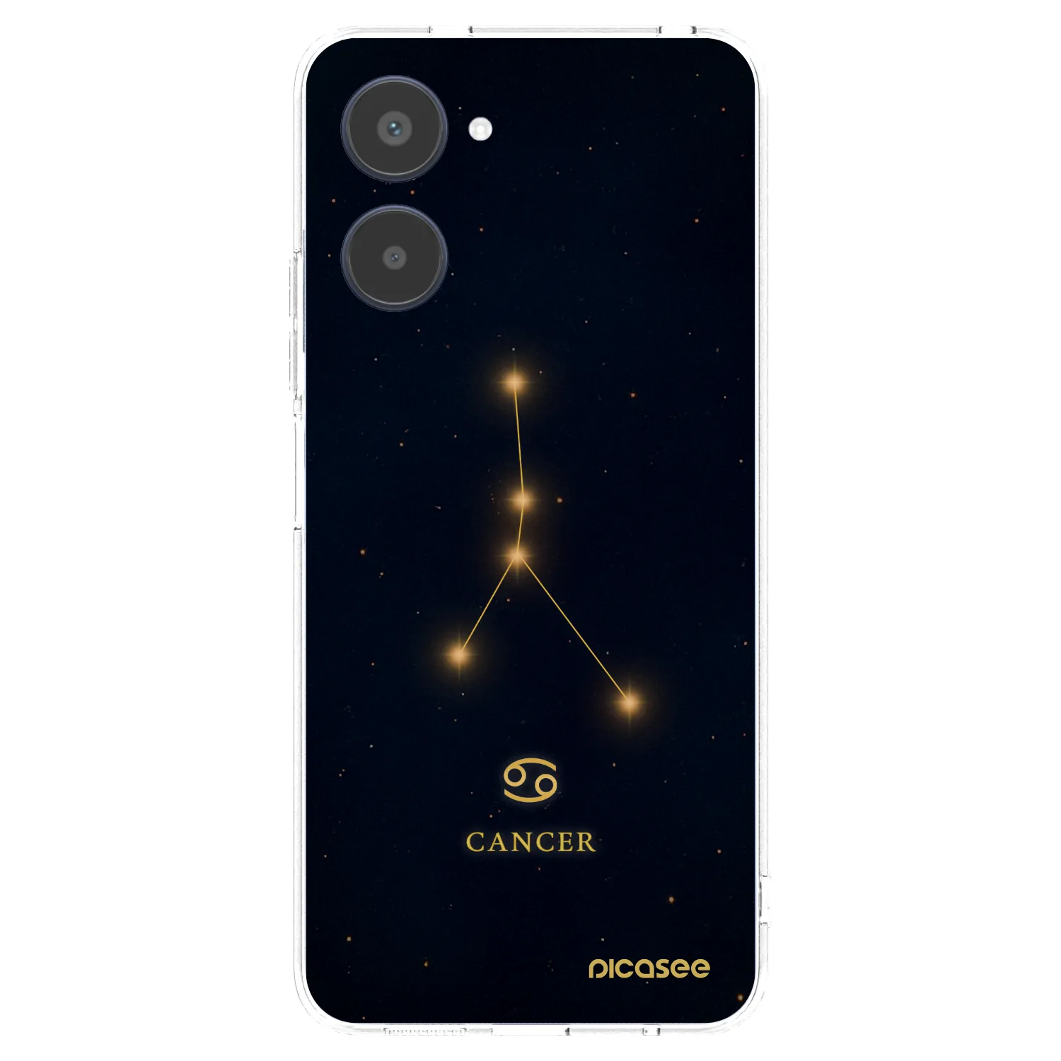 Picasee husă transparentă din silicon pentru Realme 10 4G - CANCER