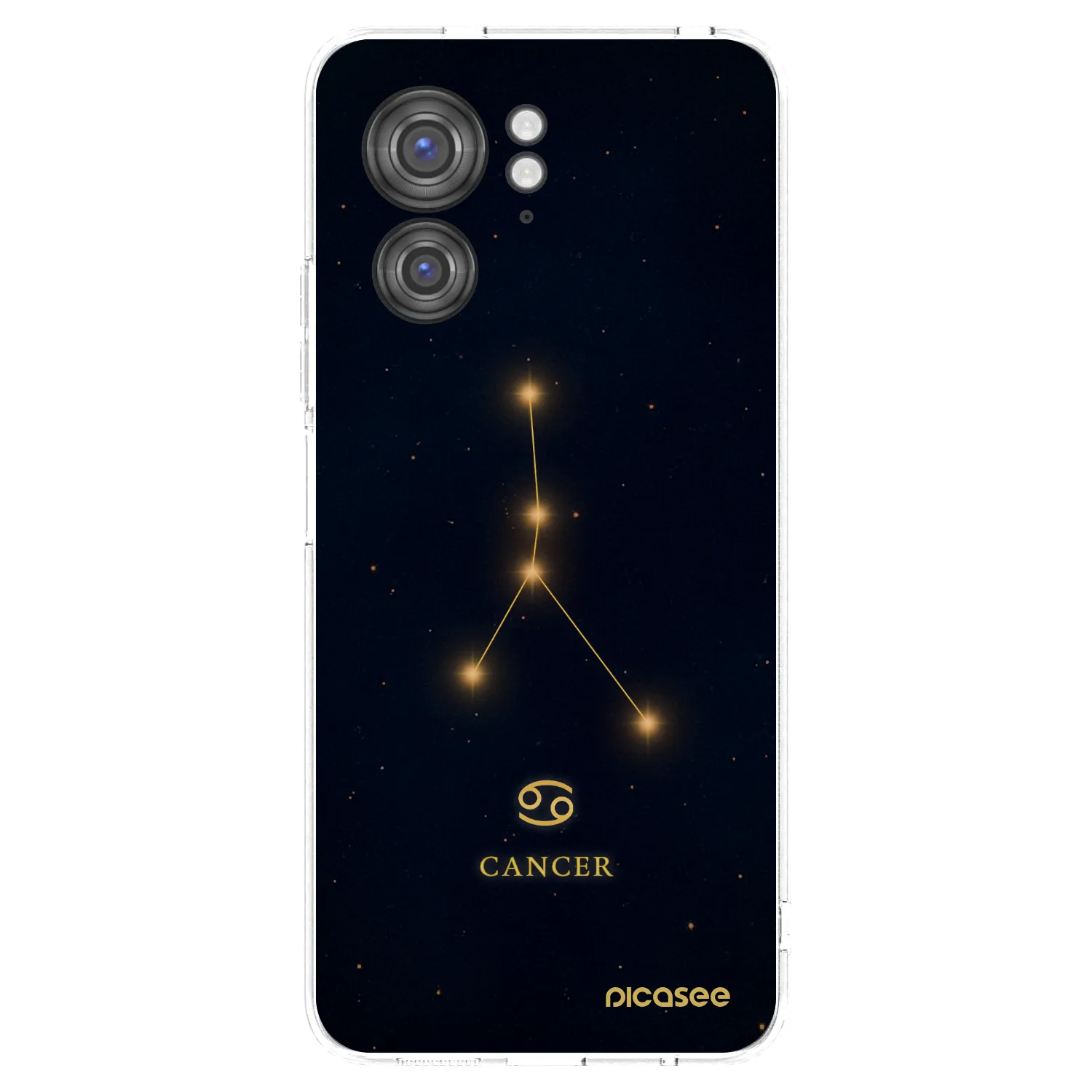 Picasee husă transparentă din silicon pentru Motorola Edge 40 - CANCER