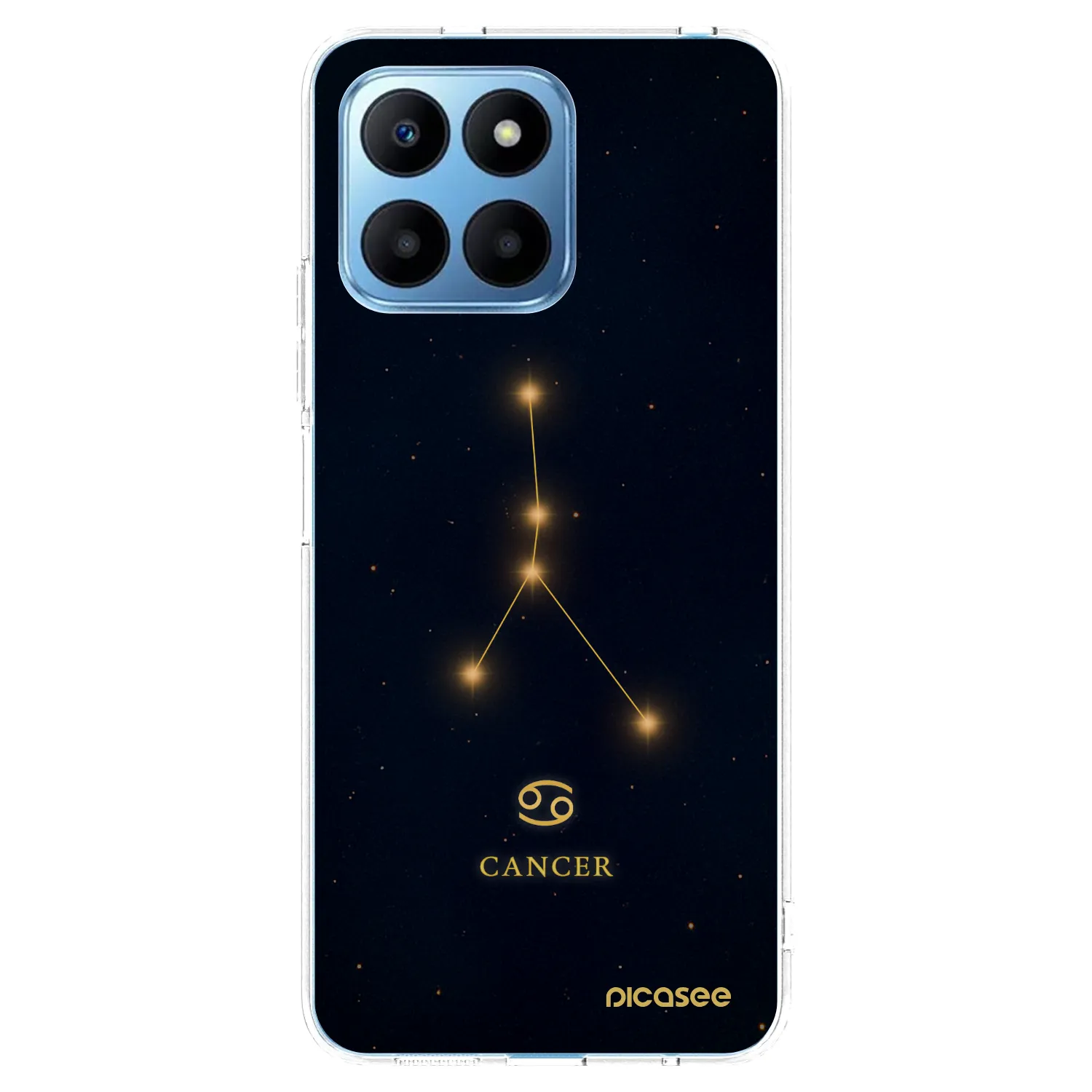 Picasee husă transparentă din silicon pentru Honor 70 Lite - CANCER