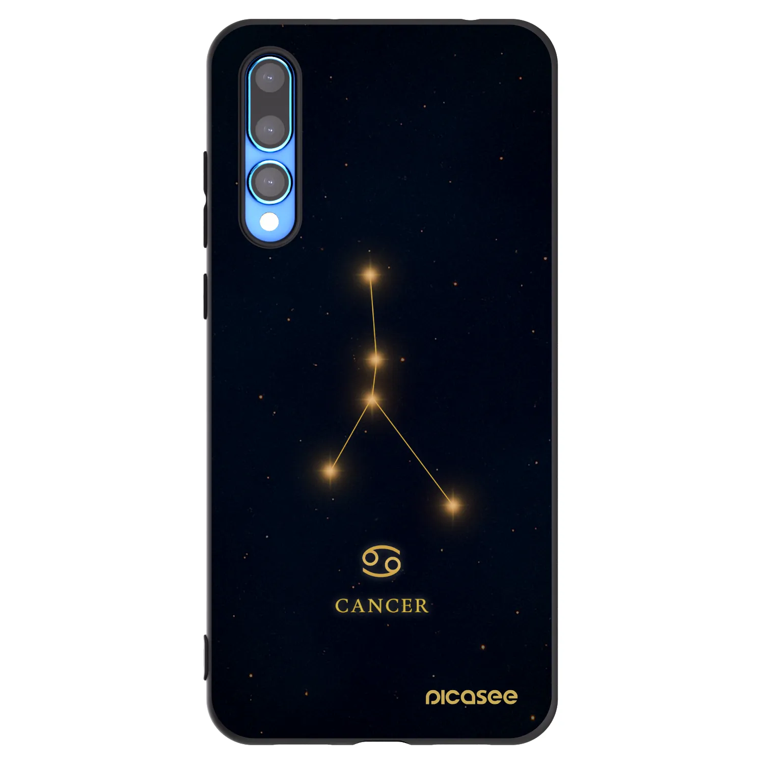 Picasee husă neagră din silicon pentru Huawei P20 Pro - CANCER