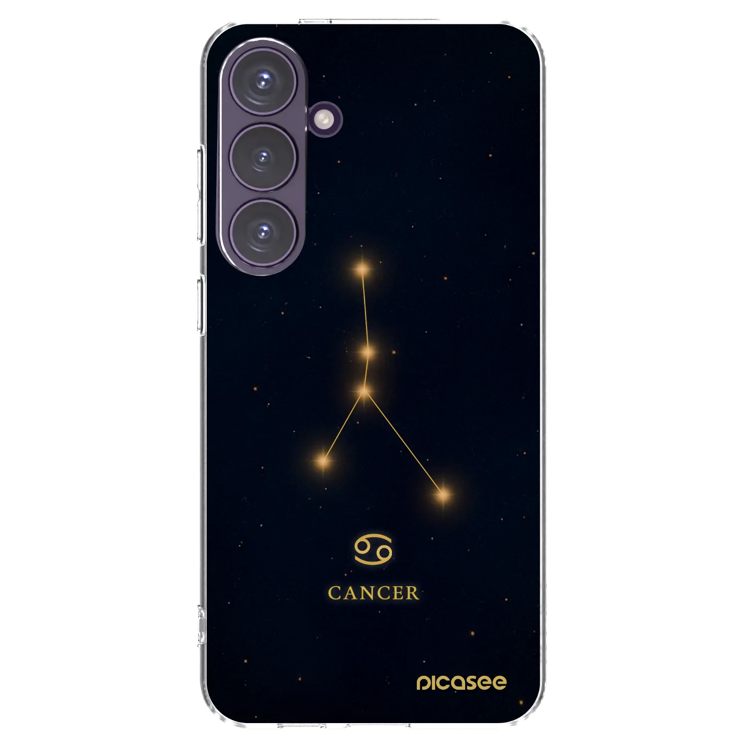 Picasee husă transparentă din silicon pentru Samsung Galaxy S24+ S926B 5G - CANCER