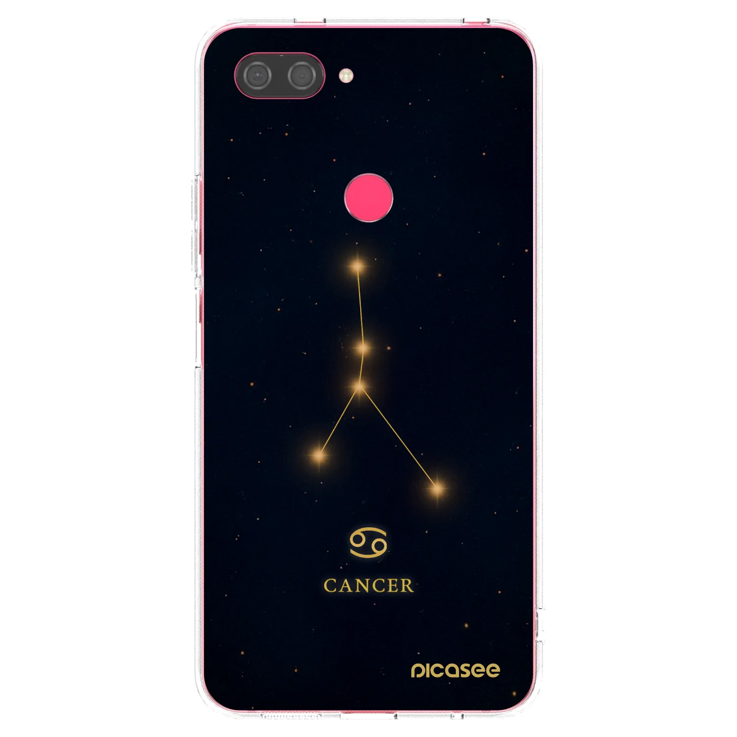 Picasee husă transparentă din silicon pentru Xiaomi Mi 8 Lite - CANCER