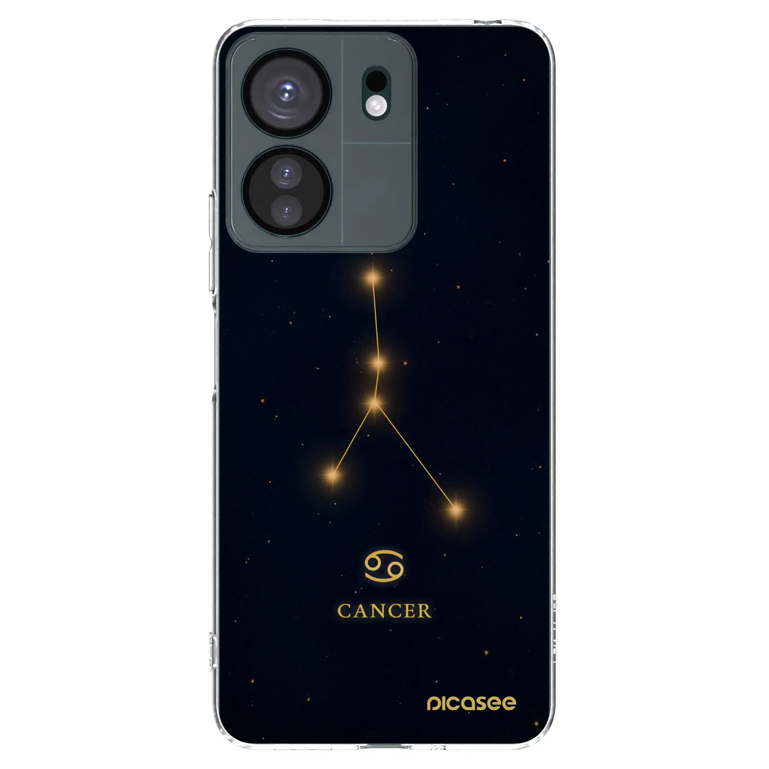 Picasee husă transparentă din silicon pentru Xiaomi Redmi 13C 4G - CANCER