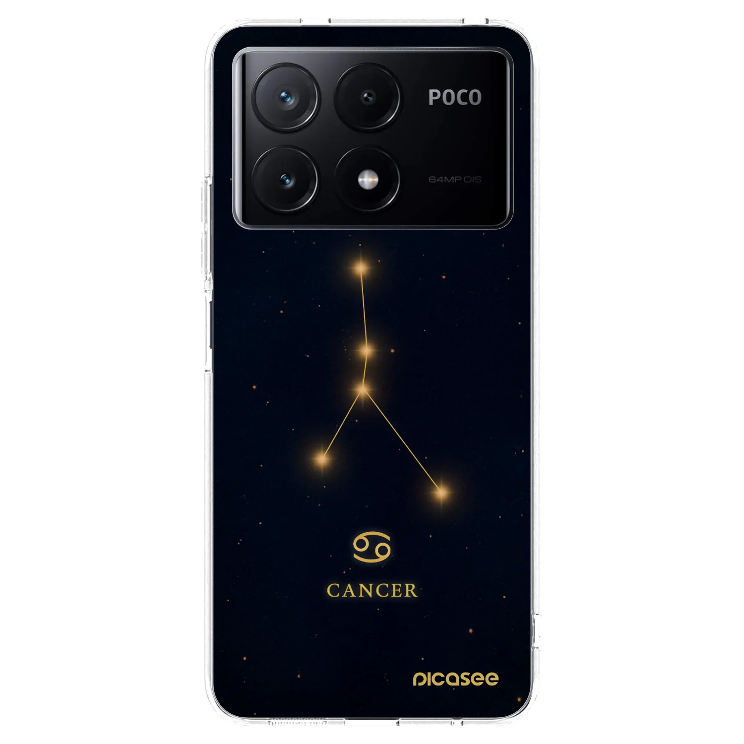 Picasee husă transparentă din silicon pentru Xiaomi Poco X6 Pro - CANCER